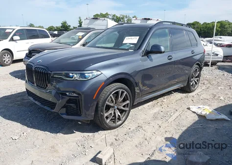 2022 BMW X7 M50I из США, поврежденный, VIN 5UXCX6C07N9J47733